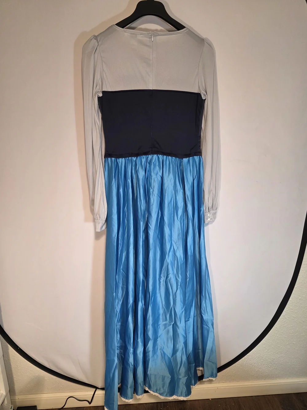 NWT Disney The Little Mermaid Ariel Blue Town Dress Costume Women Adult LARGE